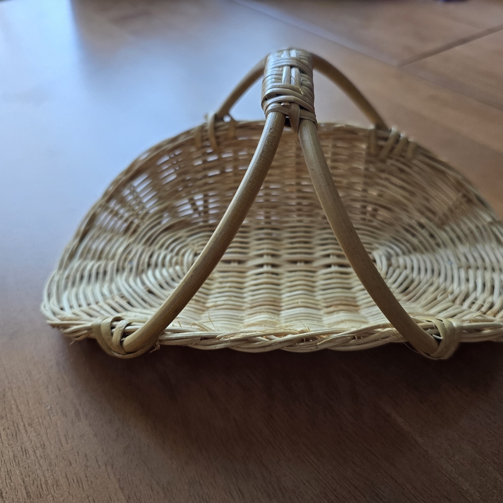 Woven Basket with Handle